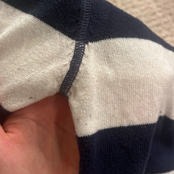 AEROPOSTALE Striped Blue and White Sweater Size M - Picture 5 of 6